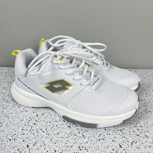 Lotto Ortholite Pronto 400 Pickleball Shoes Womens 8.5 White Ultimate‎ Rebound